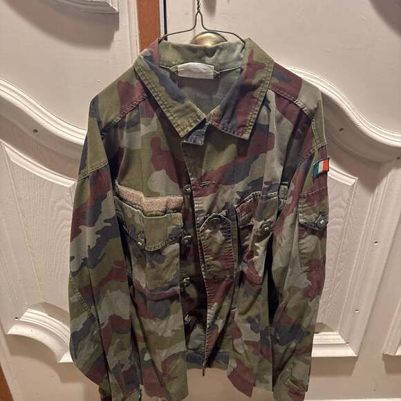 Irish DPM Camouflage Field Shirt Jacket